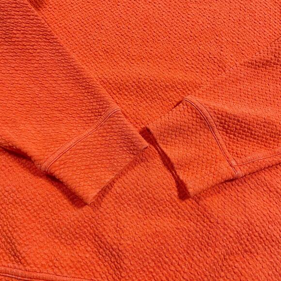Lululemon All Yours Crew Sweatshirt Womens 6 Orange Heathered Brick Bubble Dot - Picture 4 of 12